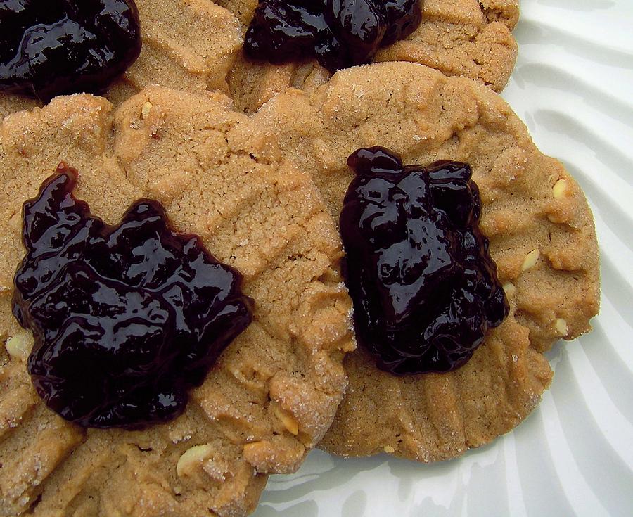 Peanut Butter and Jelly Cookies Photograph by James Temple