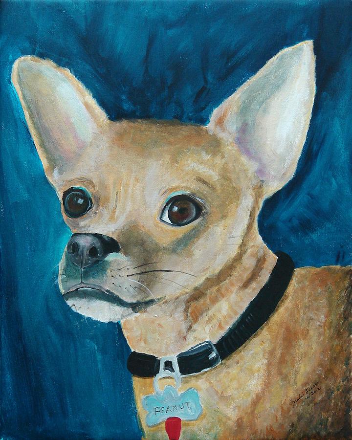 Dog Painting - PeanutButter Jelly by Frankie Picasso