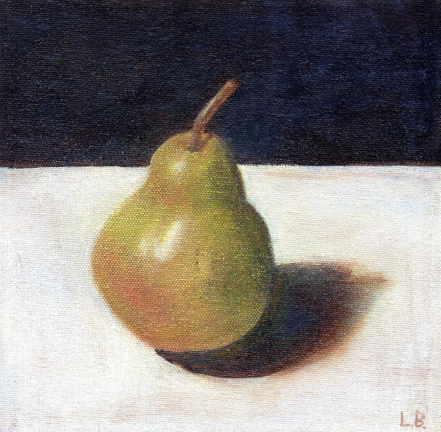 Pear I Painting by Laurel Best