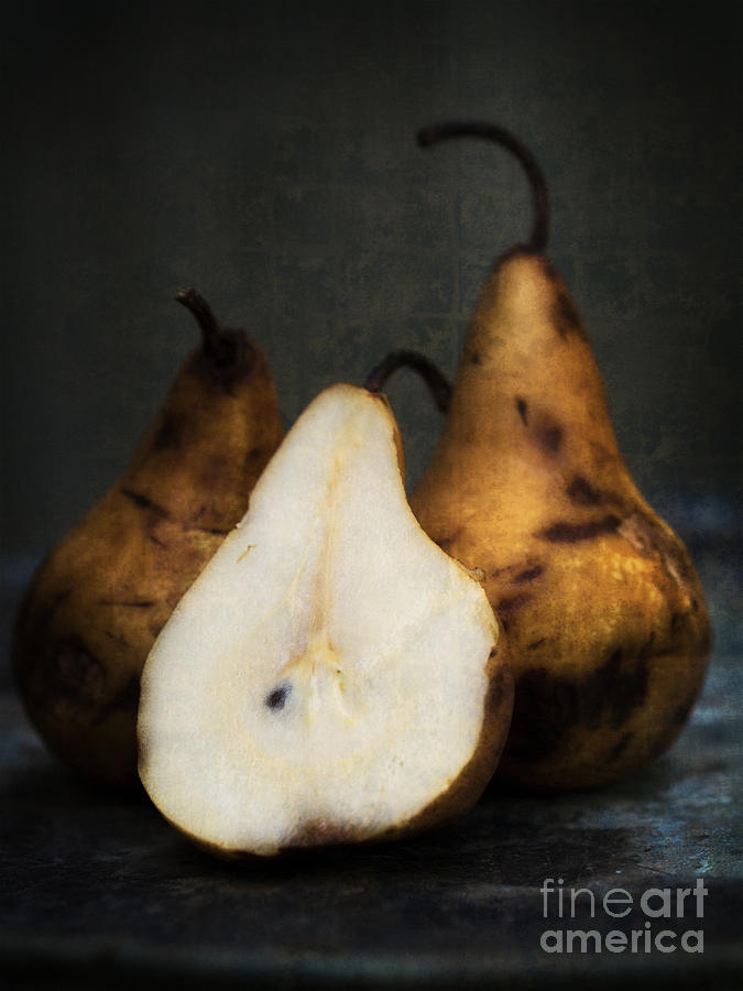 Pear Photograph - Pear Still life by Edward Fielding