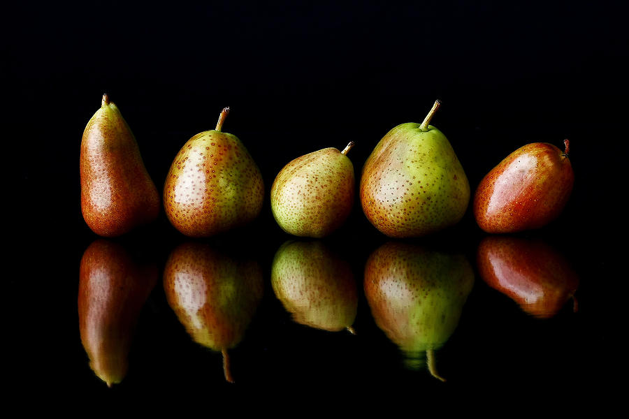 Pear Photograph - Pear Still Life by Ness Welham