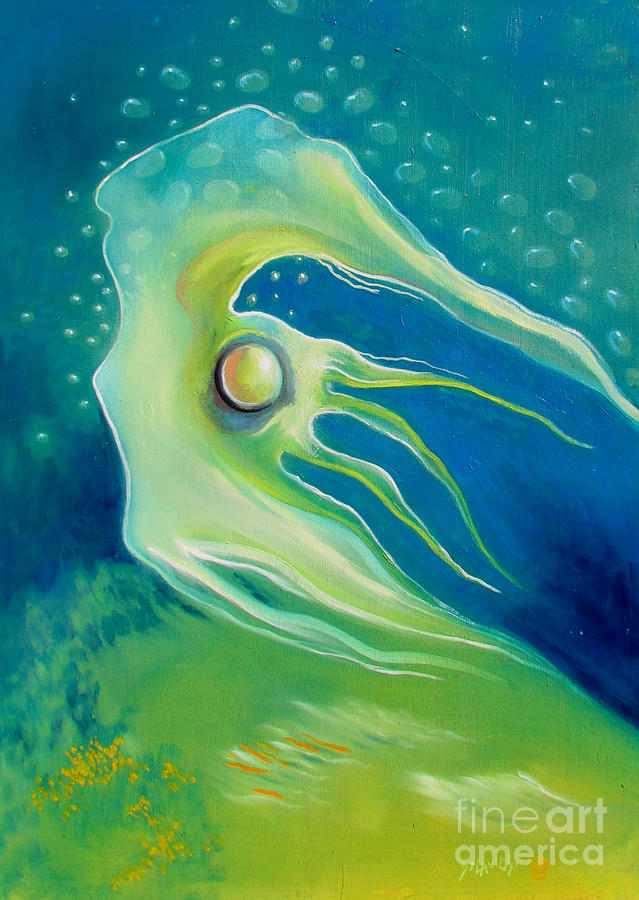 Pearlfish Painting by Alexa Szlavics