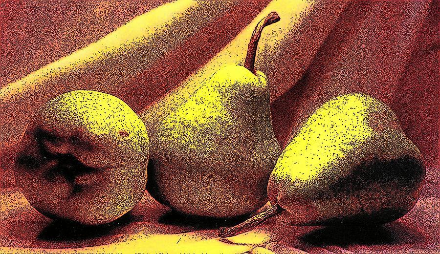 Pear Photograph - Pears by David Sanchez