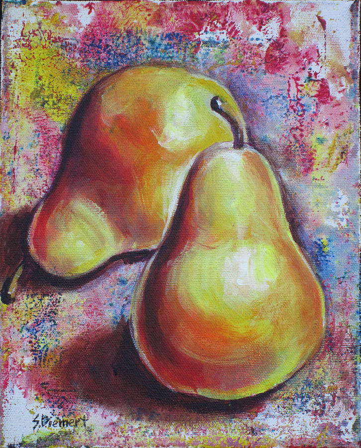 Pear Painting - Pears I by Sheila Diemert