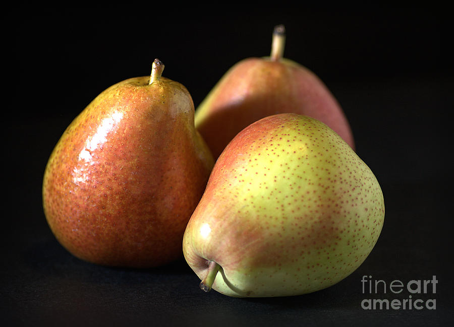 Pear Photograph - Pears by Joy Watson