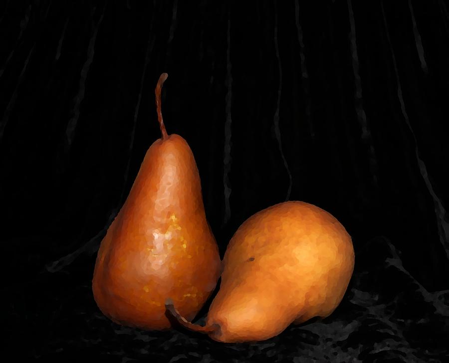 Pear Photograph - Pears on Velvet by Linda C Johnson Pear Photograph - Pears on Velvet by Linda C Johnson