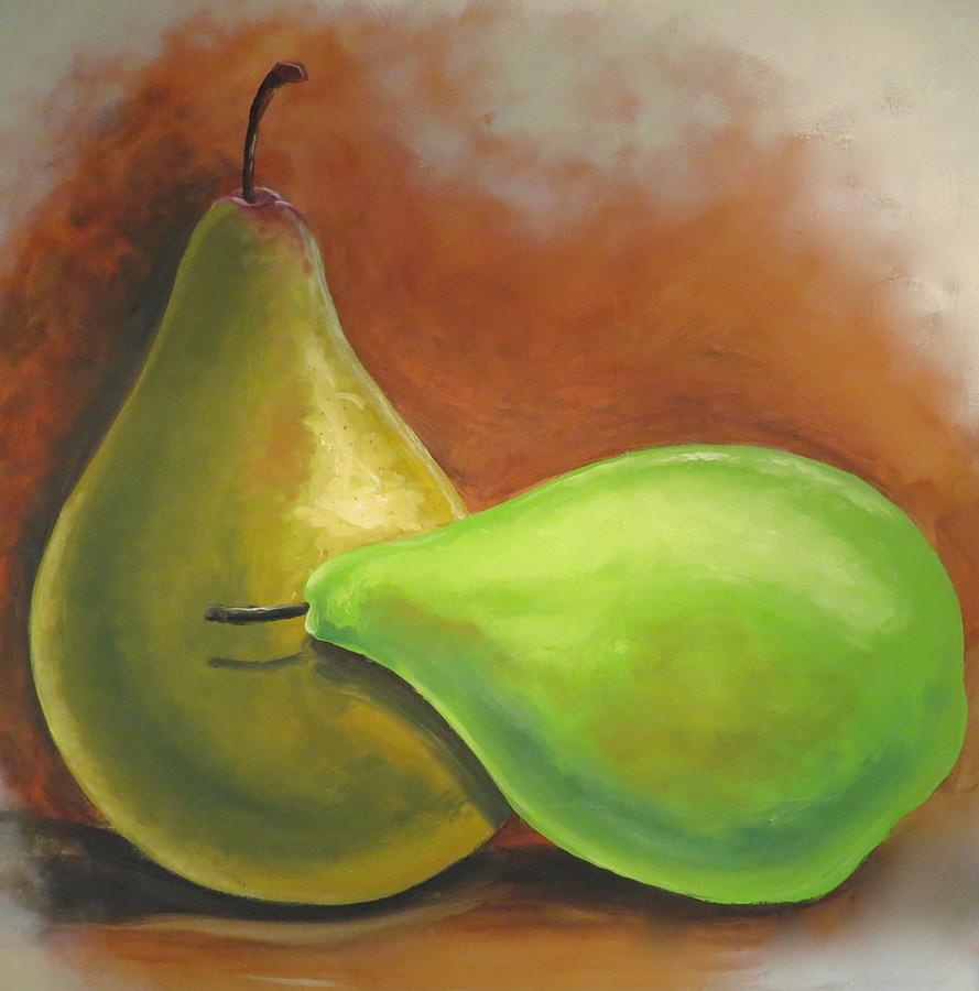 Still Life Painting - Pears by Paul Schoenig