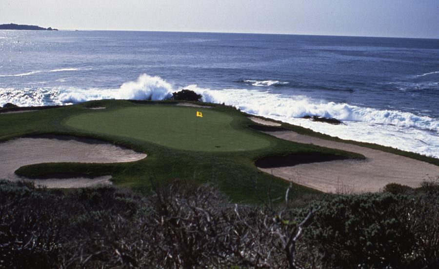 Golf Photograph - Pebble Beach 7th Hole by Retro Images Archive