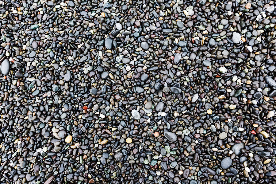 Pebbles Photograph by Charles Lupica