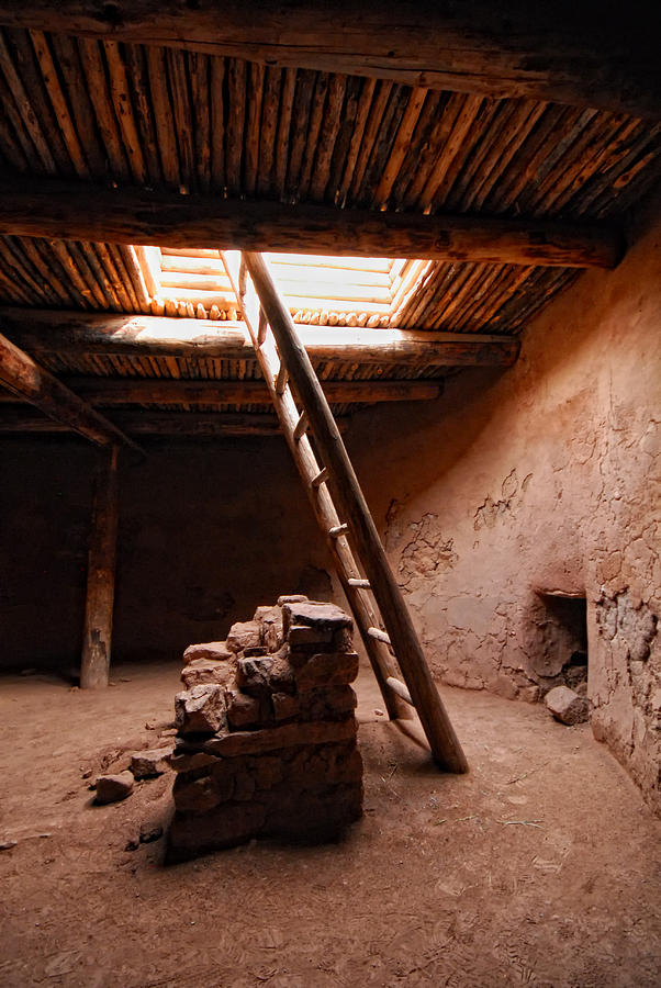 Pecos Kiva Ladder Photograph by Ghostwinds Photography