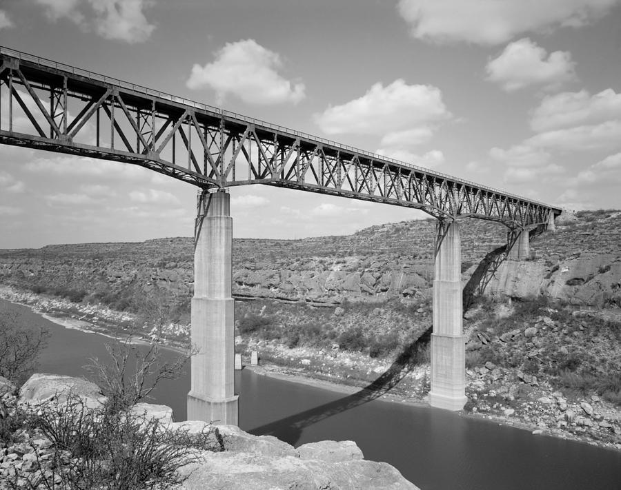 Transportation Photograph - Pecos River High Bridge - Texas by Mountain Dreams