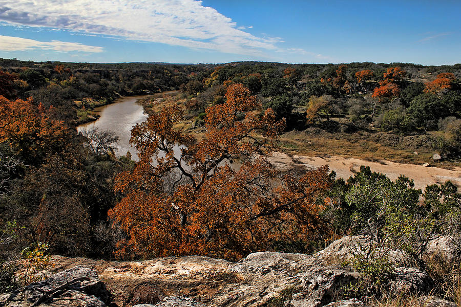 Pedernales River at Reimers Ranch Photograph by Judy Vincent