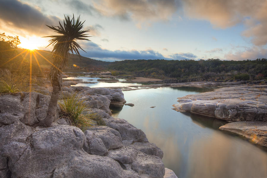Pedernales Sunrise 2 Texas Hill Country Photograph By Rob Greebon Pixels 2703