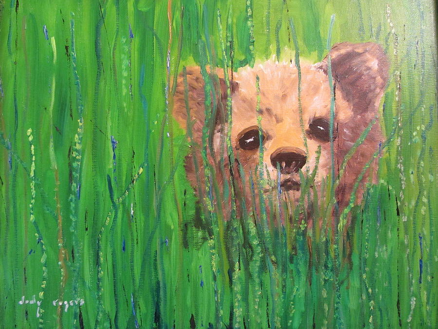 Peek A Boo Painting by Dody Rogers