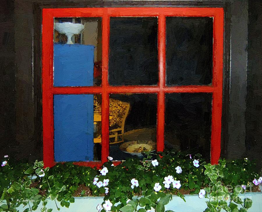 Peeking In Painting by RC DeWinter