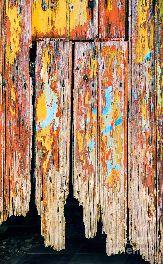 Peeling Door Photograph by Carlos Caetano