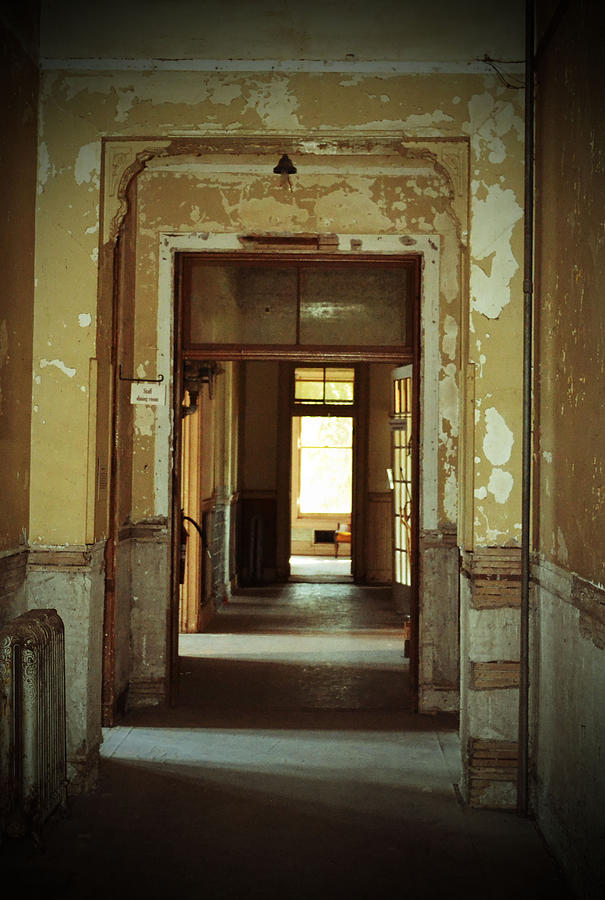 Peeling Hallway Photograph by Holly Blunkall