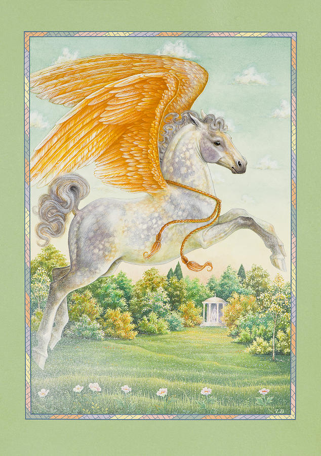 Pegasus Painting by Lynn Bywaters