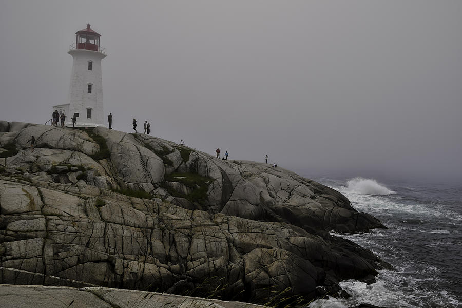 lighthouse Peggys Cove Photograph by Will Burlingham