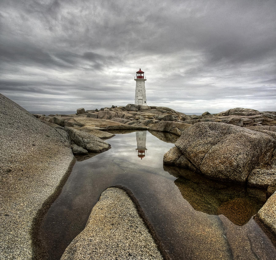 Peggy\'s Light Photograph by Robert Thomson