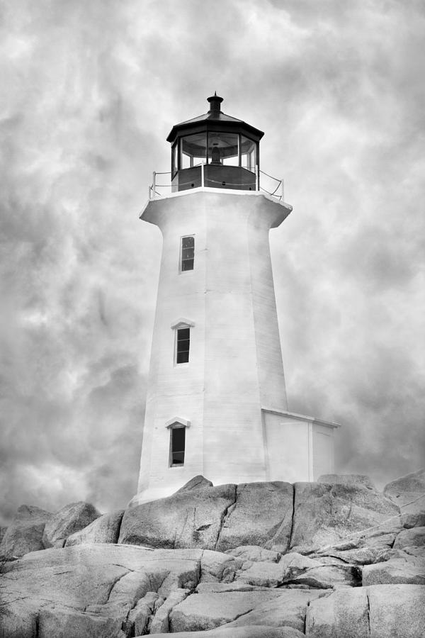 Inspirational Photograph - Peggys Cove Lighthouse by Betsy Knapp