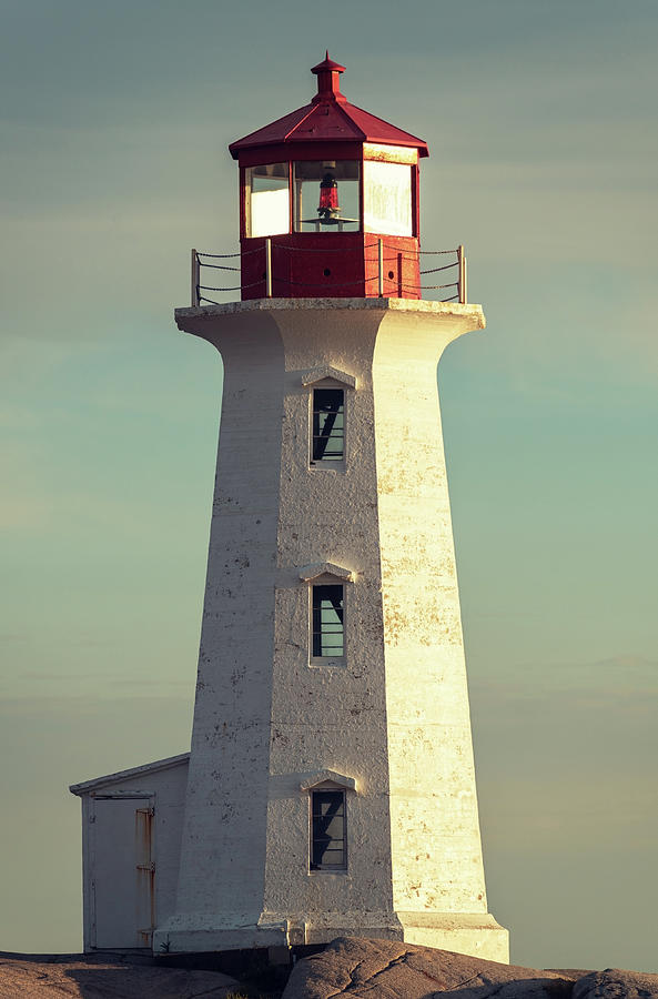 Peggys Cove Lighthouse Photograph by Shaunl