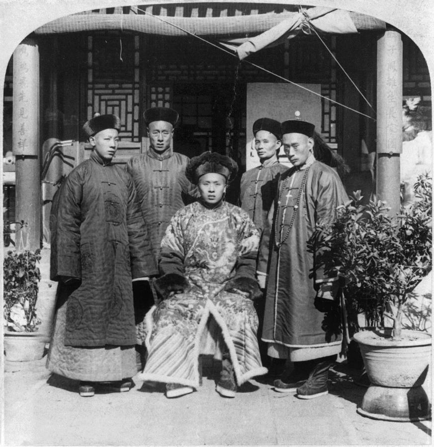 Peking Manchu, 1901 Painting by Granger