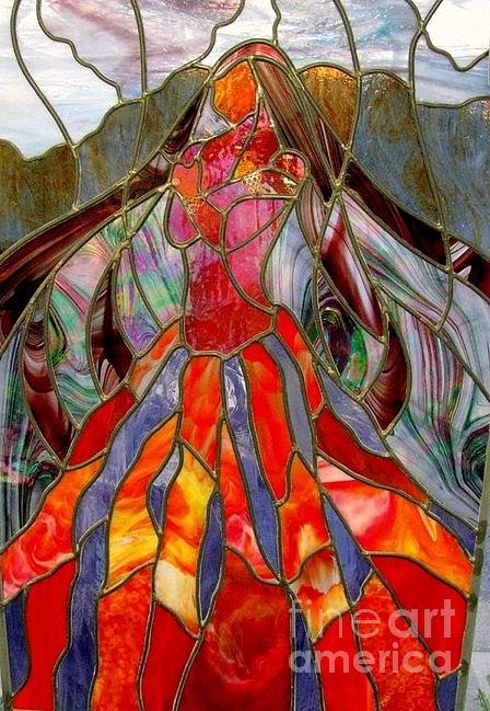 Pele - Goddess of Fire Glass Art by Marilynn Brandriff | Fine Art America
