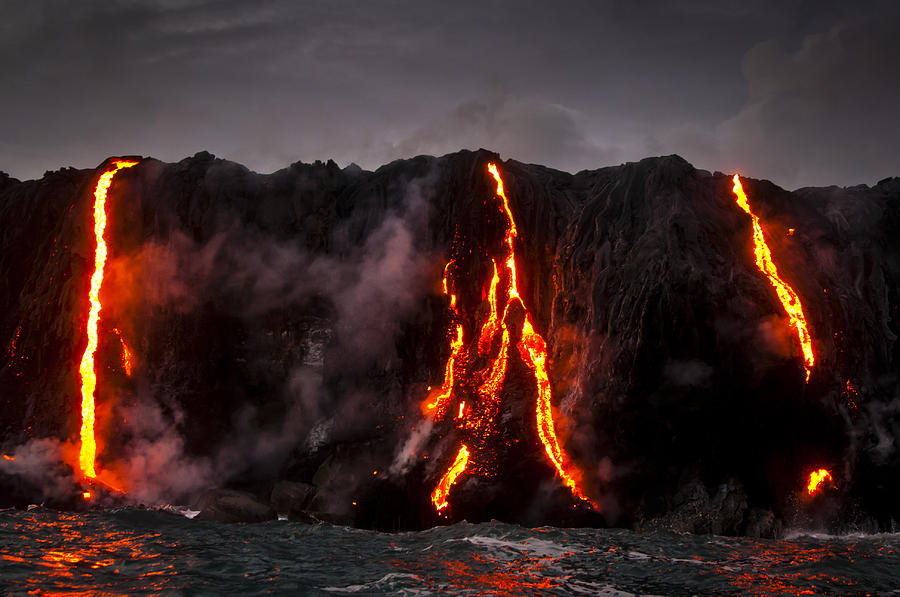 Pele's Fire Photograph by Thom Lodge - Fine Art America