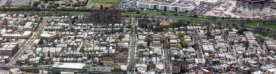 Pelham Bay - Middletown - Bronx NYC Aerial Photo Photograph by David Oppenheimer