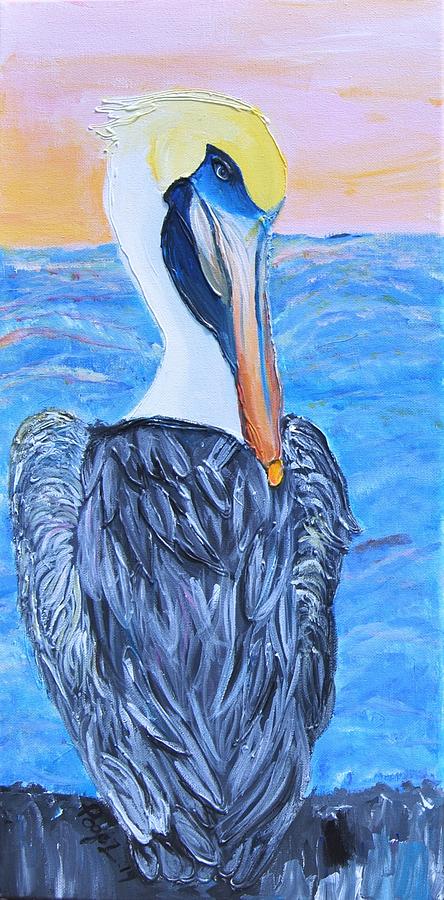 Pelican Painting - Pelican 2 by Page Lobach