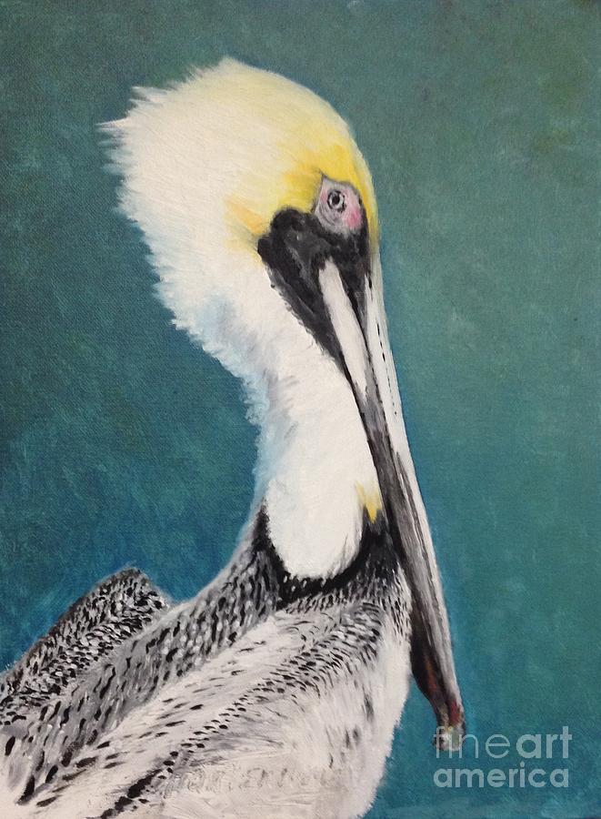 Pelican 2 Painting by Stan Tenney