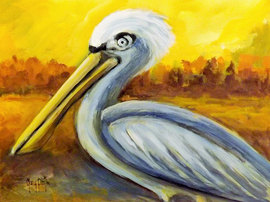 Pelican Pete Painting by Gary Partin - Fine Art America