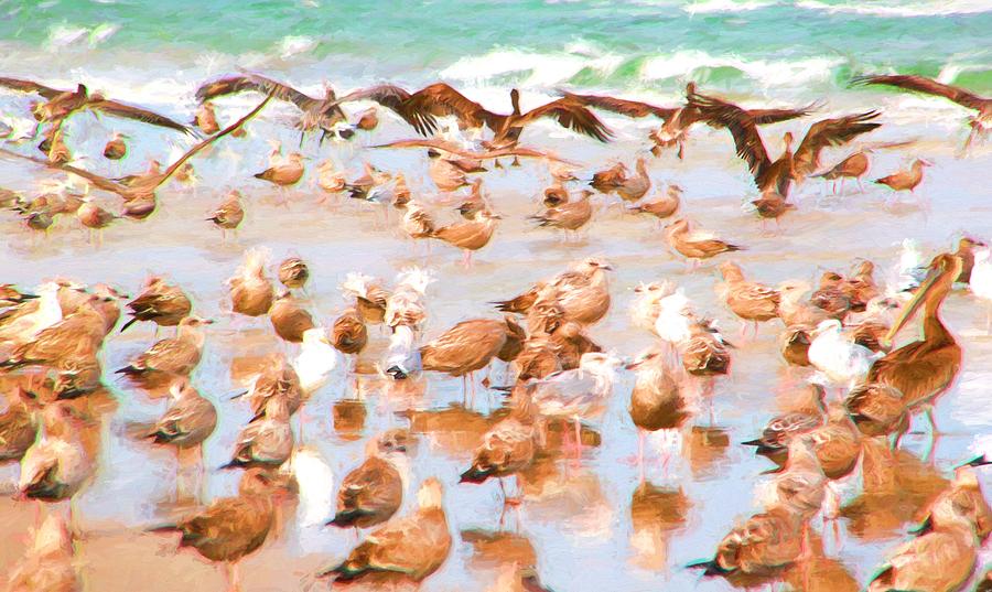 Pelicans Coming Photograph by Alice Gipson Pelicans Coming Photograph by Alice Gipson
