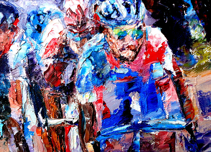 Nature Painting - Peloton by Mark Hartung