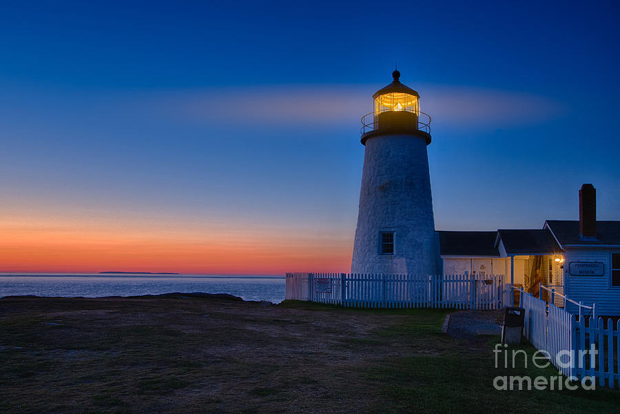 Pemaquid Blue Dawn Photograph by Jerry Fornarotto