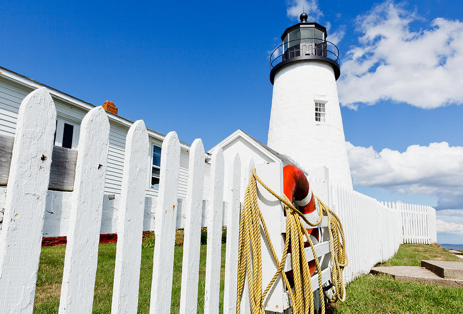 Pemaquid Lighthouse Photograph by Ben Graham