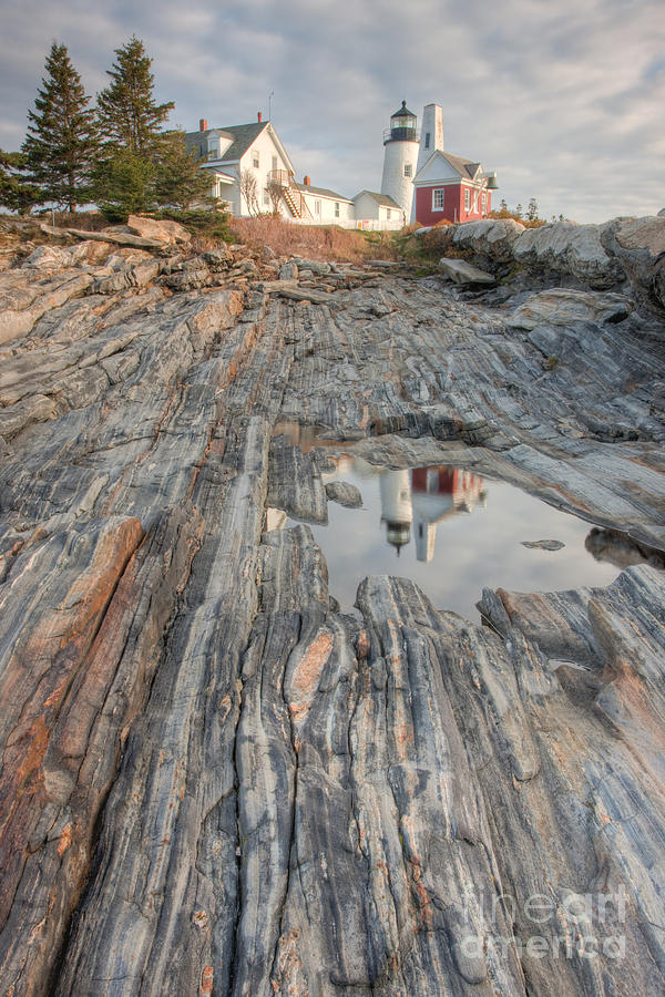 Lighthouse Photograph - Pemaquid Point Light IV by Clarence Holmes