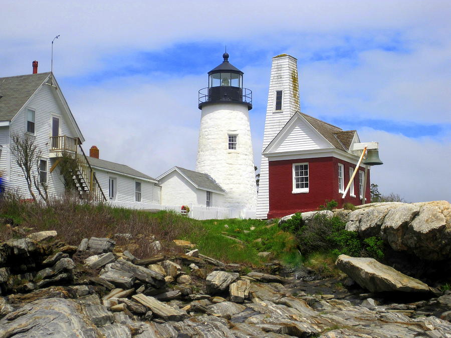 Pemaquid Point Light Photograph by Suzanne DeGeorge