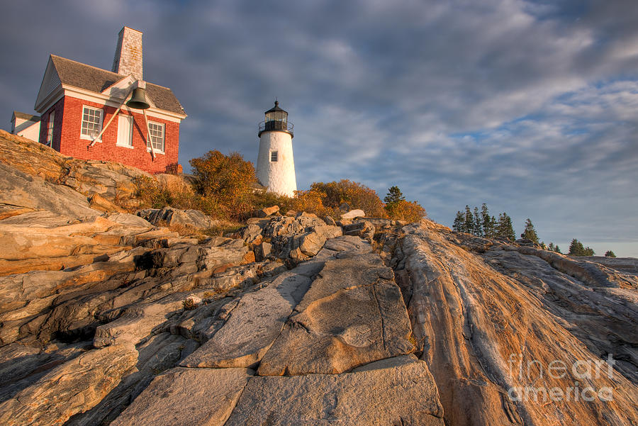Pemaquid Point Light VII Photograph by Clarence Holmes