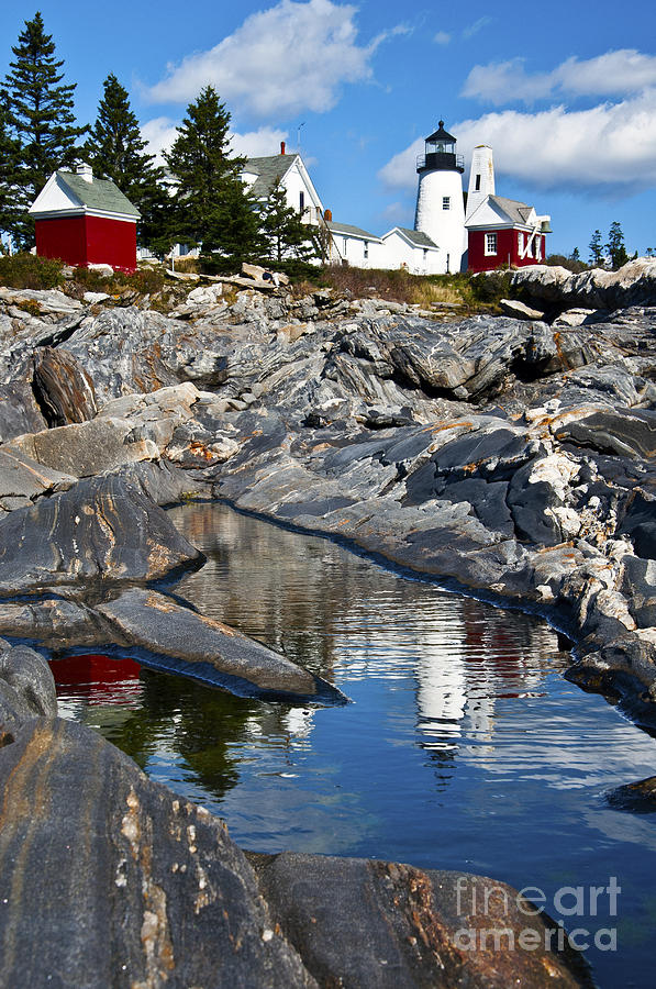 Pemaquid Point Lighthouse Maine Photograph by Glenn Gordon