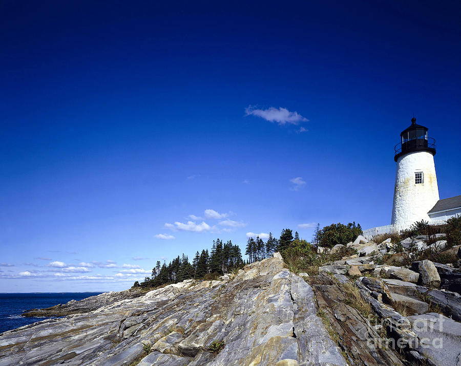 Pemaquid Point Lighthouse, Maine Photograph by Rafael Macia