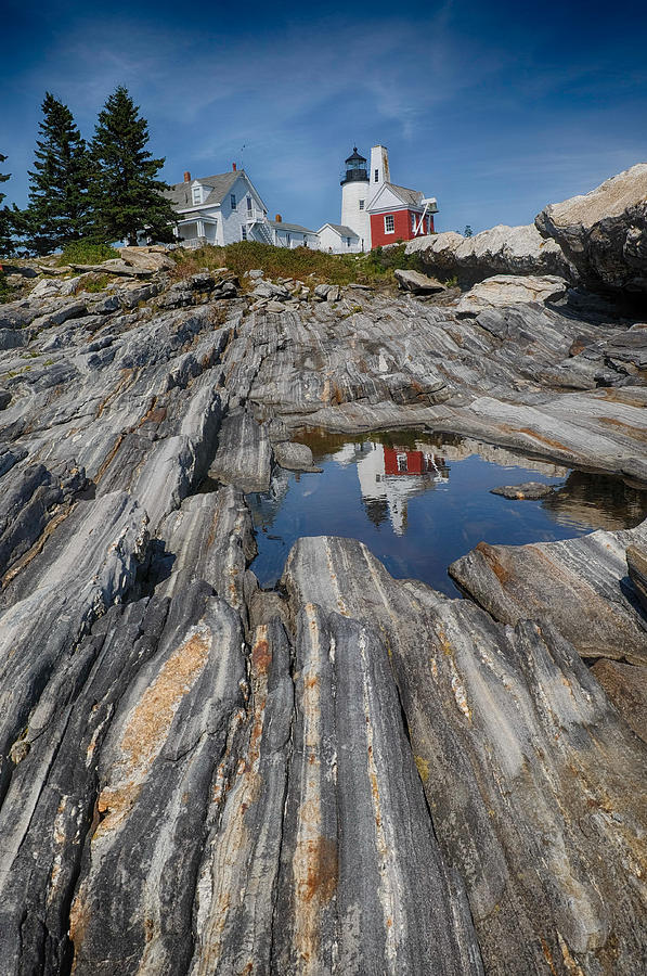 Pemaquid Point Reflections Photograph by Paula Apro