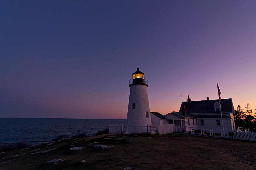 Pemaquid Point Twilight Photograph by Cynthia Farr-Weinfeld - Fine Art ...