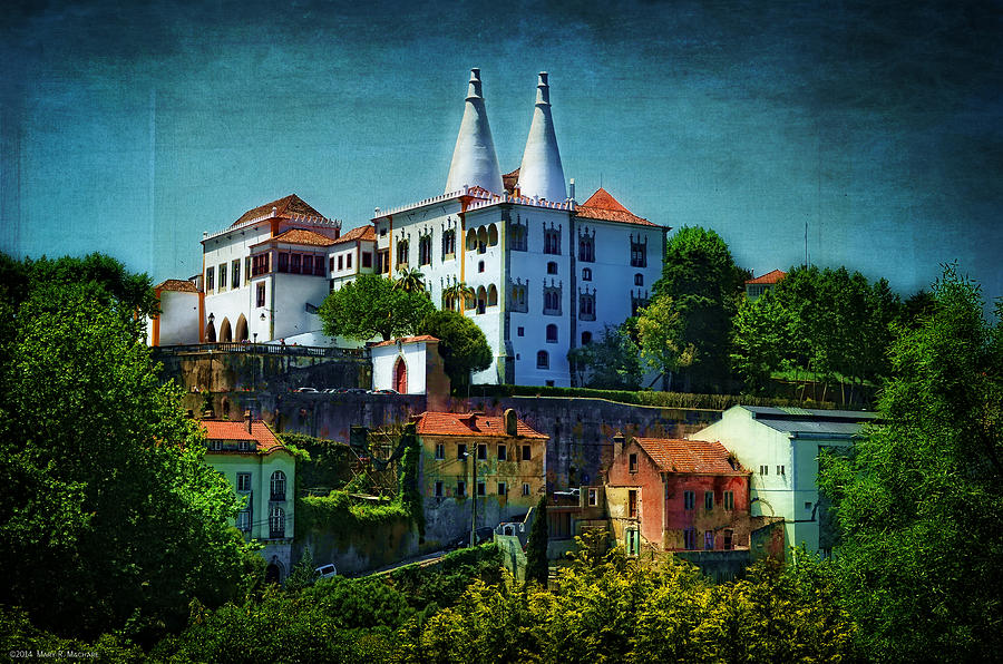 Landscape Photograph - Pena National Palace - Sintra by Mary Machare