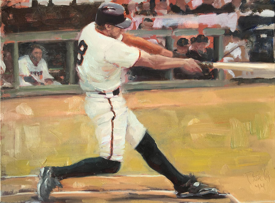 Hunter Pence Painting - Pence 2014 by Darren Kerr Hunter Pence Painting - Pence 2014 by Darren Kerr