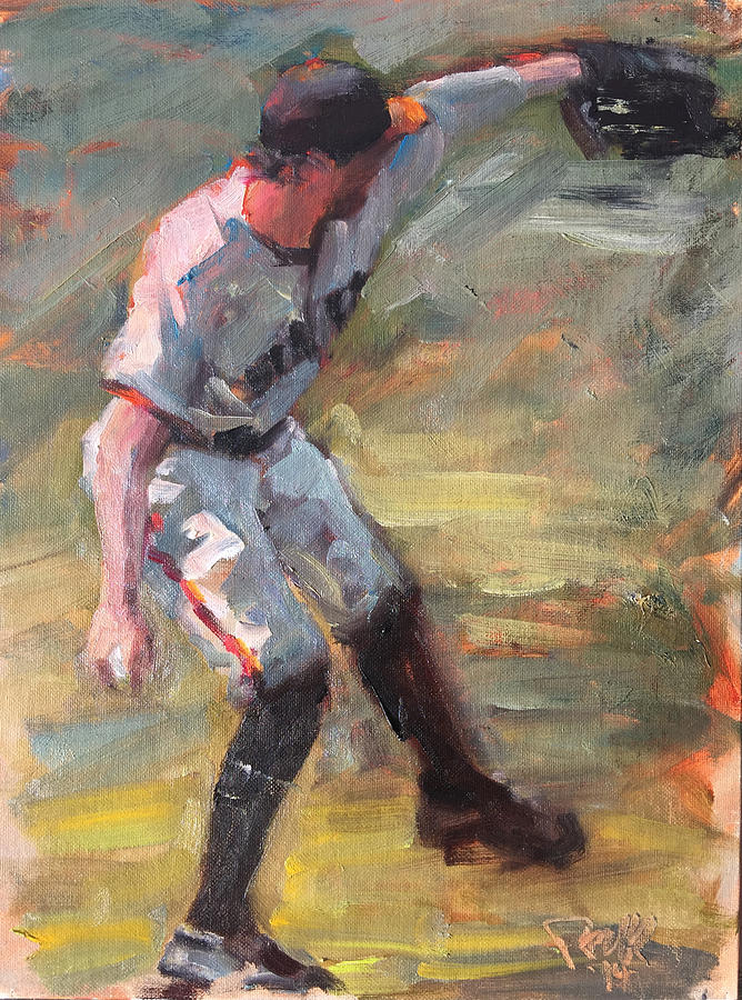 Pence in Right Painting by Darren Kerr Pence in Right Painting by Darren Kerr