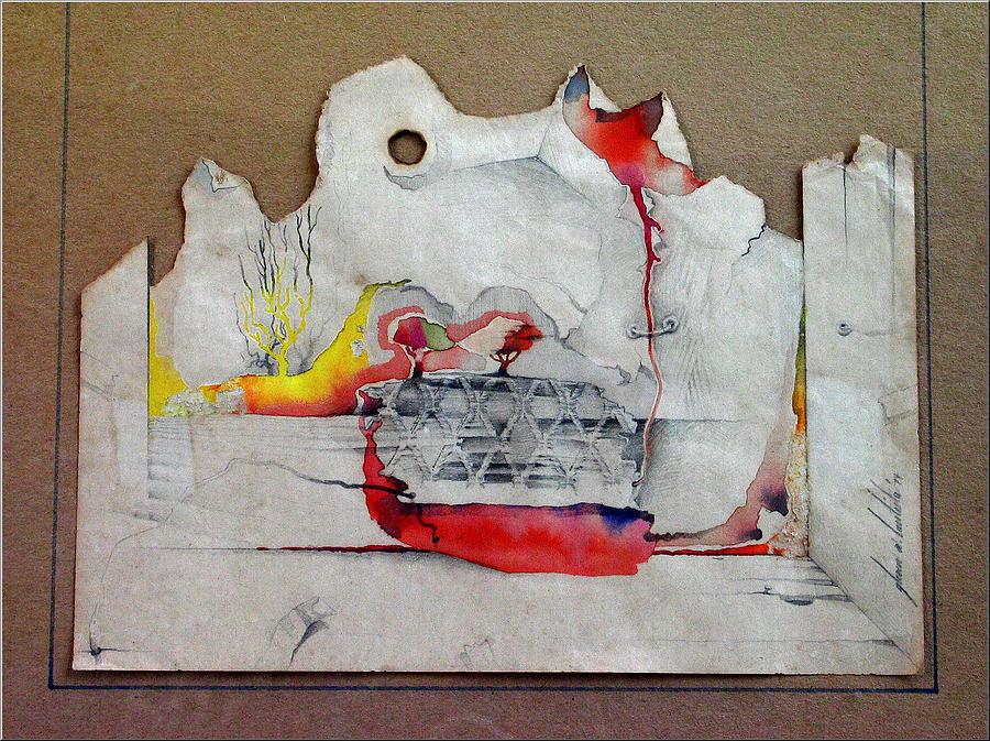 Pencil Rubbing B 1984 Mixed Media by Glenn Bautista Fine Art America