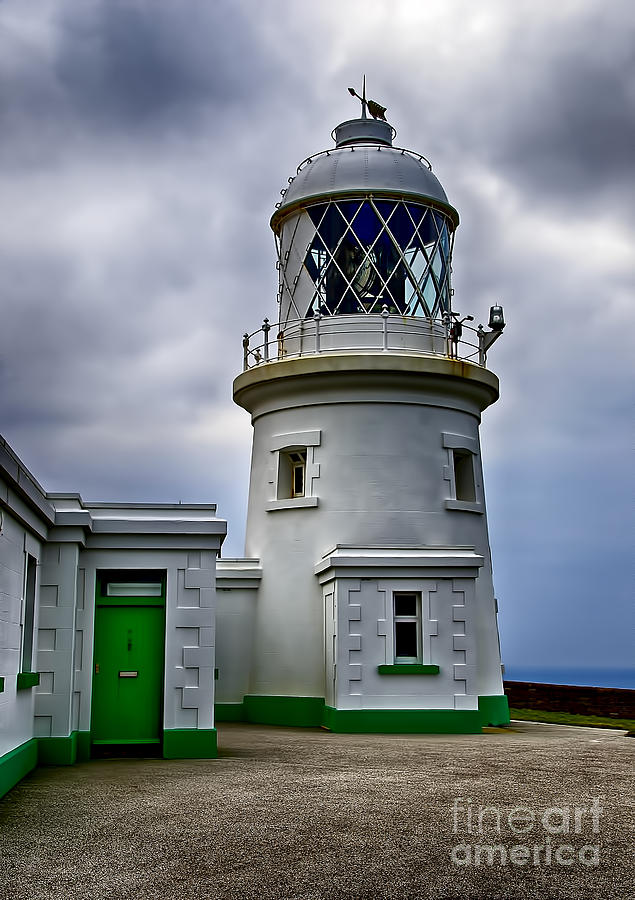 Pendeen Lighthouse Photograph by Chris Thaxter