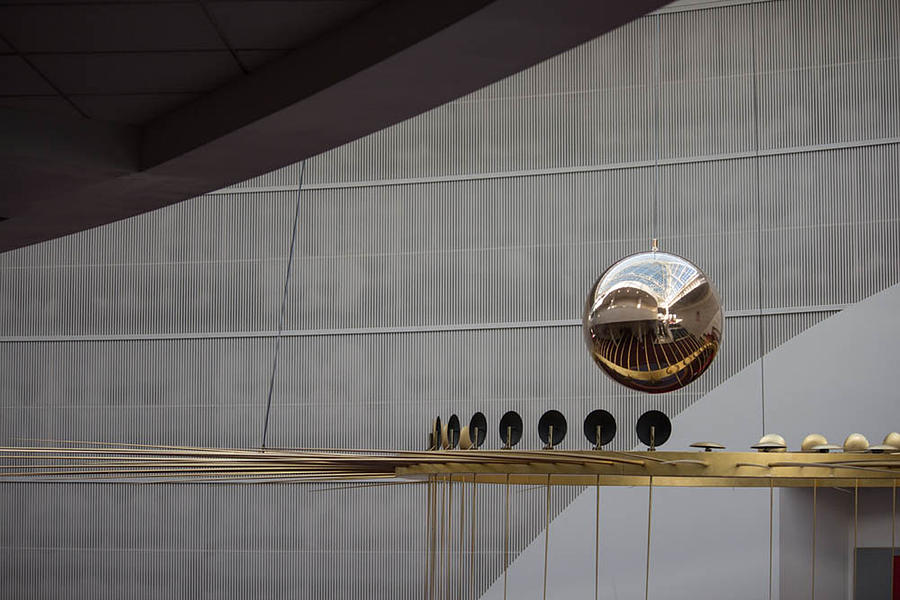 Pendulum Sculpture Photograph by Patricia Babbitt